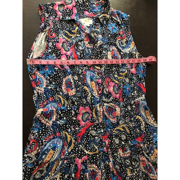 Anthropologie Maeve Whimsical Sleeveless Maxi Dress - Picture 6 of 11